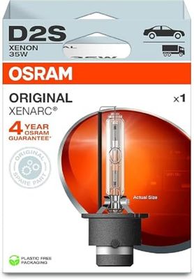 OSRAM XENARC® ORIGINAL, D2S, xenon headlight lamp, 66240-1HB, 1 lamp
