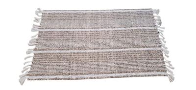 MIMBRE NATURAL Salva MANTELES Blanco (48×33×1)