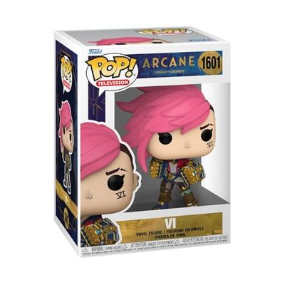 Funko Pop! TV: Arcane LoL - VI - Arcane: League of Legends - Figurine en Vinyle à Collectionner - Idée de Cadeau - Produits Officiels - Jouets pour Les Enfants et Adultes - TV Fans