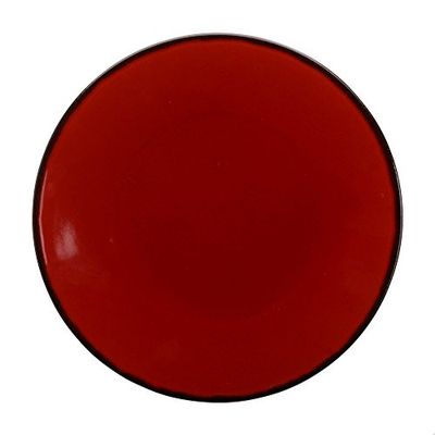 Avet Spain Diner bordenset, aardewerk 27.5x27.5x2.5 cm rood