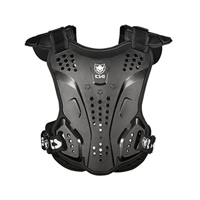TSG Gilet parre Pierre Chest Guard Enfant Noir Taille Unique