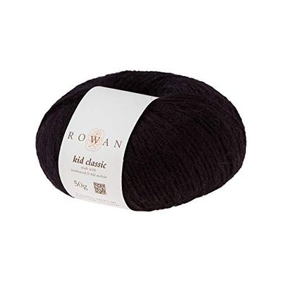Rowan Z044000-00892 Filato per Maglieria a Mano, 70% Lana, 22% Mohair, 8% Poliammide, Nero, Taglia unica
