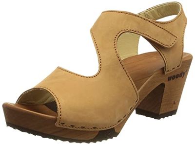 Woody Femme Hannah Sabot, Cuoio, 39 EU