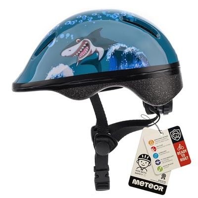 meteor - Fietshelm voor Kinderen - Kinder-fietshelm - verstelbaar Helmet for Kids - Fietsen Skeelers Skateboard Roller Schaatsen - Head Protector for Children