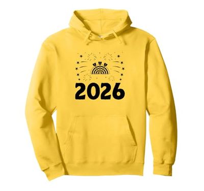 Nuovo anno 2026 Gioco Giocatore Sportivo Felpa con Cappuccio