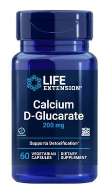 Life Extension - Calcium D-Glucarat 200mg | 60 cápsulas