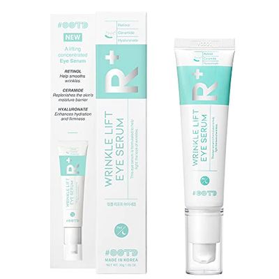 OOTD Wrinkle Lift Eye Serum with Retinol, Ceramides and Hyaluronate, Anti-Wrinkle, Moisturising and Firm, 30 g
