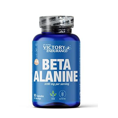 VICTORY ENDURANCE Beta Alanine (90 Caps); Increases Endurance, Improves Muscle Contraction and Delays Fatigue