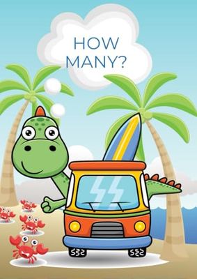 How Many: Counting worksheet for kids