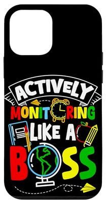 Actively Monitoring LIKE A Boss Actively Monitoring Boss Case for iPhone 12 mini