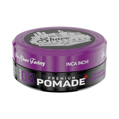 The Shave Factory Pomata Premium 150ml 03 Fauxhawk Extravaganza con Inca Inchi Extra Hold Extra Shine