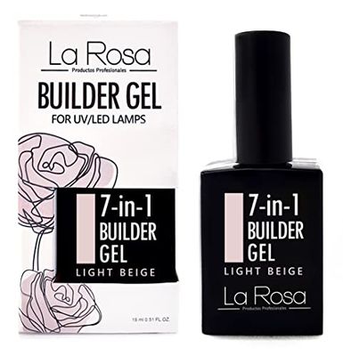 La Rosa Gel UV de camuflagem nº 1 bege claro - 15 ml