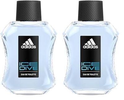 Adidas Ice Dive Eau de Toilette 100ml (Pack of 2)