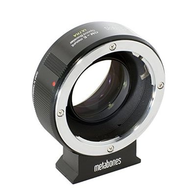 Metabones MB_SPOM-E-BM2 Objectif Noir, Argent