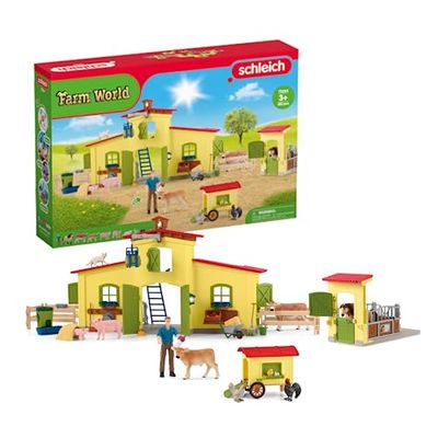 Schleich- Ferme Kit de Jeu, Aucun, 72224, Multicolore, Large