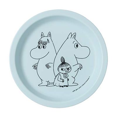 Petit Jour Paris – babytallrik mumin blå 18 cm – njut av din allra första måltid!