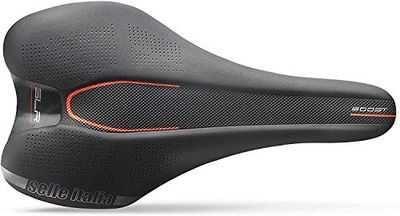 Selle Italia Sillín SLR Boost 145x248mm (L1) Kit Carbono-139gr, Unisex-Adult, Black, L