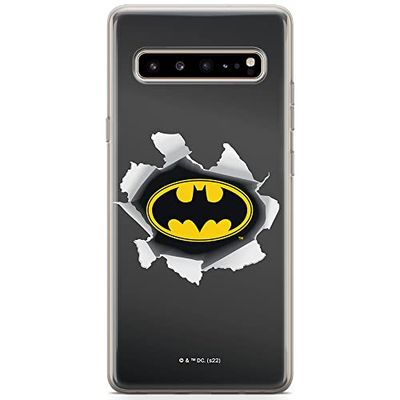 Ert Group custodia per cellulare per Samsung S10 originale e con licenza ufficiale DC, modello Batman 059 adattato in modo ottimale alla forma dello smartphone, custodia in TPU