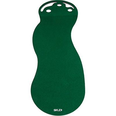 SKLZ Putting Green 3-Feet by 9-Feet – Par Tre Indoor Putting Mat emula Verde Real Feel con Vero Roll Superficie per Una Migliore Putting Pratica – Fiducia, consistenza, Tempo e seguire Attraverso