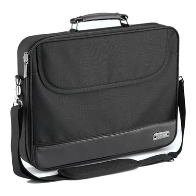 Pedea Laptopväska 39,6 cm (15,6 tum) BLACKLINE Notebook axelväska med axelrem, svart, Blackline, 15,6 Zoll