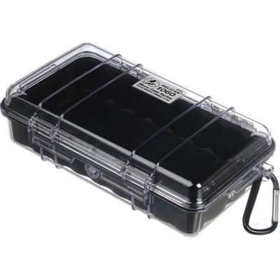 Pelican 1060 MicroCase - hoesjes voor uitrusting (polycarbonaat, zwart, 209 mm, 108 mm, 57 mm, 470 g)
