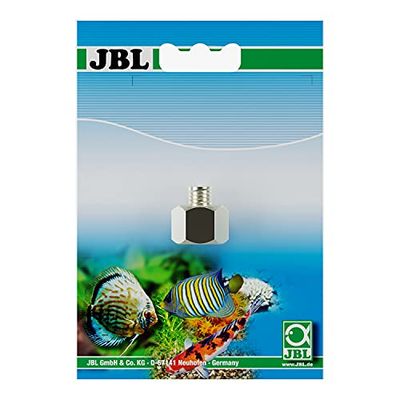 JBL, Srebrny PROFLORA CO2 ADAPT U - Dennerle Adapter do M 10x1.25 do M 10x1 Butelki gwintowane, ręczne, aktywne, 0,033 kg