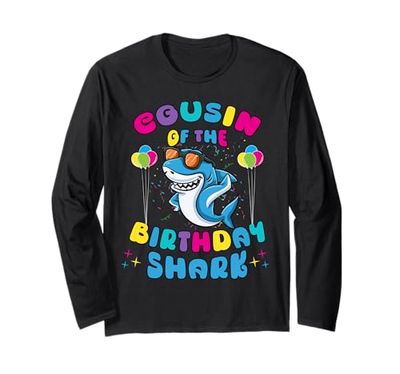 Cugino della partita per famiglie di squali per bambini di Maglia a Manica