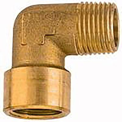 RIEGLER 112711-253.18 vinkeldel, insida/utsida, G/R 1/2, SW 21, mässing tom, 1 st