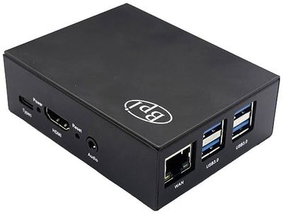 Banana PI Carcasa de Aluminio M5 Apta para (Kits de Desarrollo): Banana Pi Negro