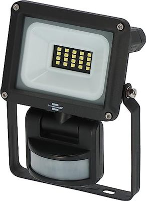 Brennenstuhl NUEVO 2024 - Foco LED JARO 1060 P con detector infrarrojo de movimientos, 1150 lm, 10 W, IP65