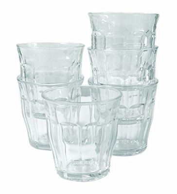 Duralex - Lot de 6 verres ultra solides, hauteur 94 mm, 310 ml