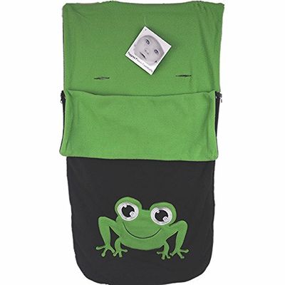 Snuggle voetenzak/COSY TOES compatibel met Obaby Buggy Atlas Chase Zezu Tour Monty Twin Kikker