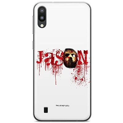 ERT GROUP mobiltelefonfodral för Samsung M10 originalt och officiellt licensierat Horror mönster Friday the 13th 001 optimalt anpassad till formen på mobiltelefonen, fodral tillverkad av TPU-plast