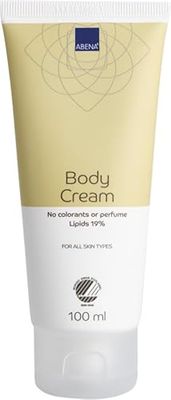 ABENA 100ml Body Cream, Ultimate Moisturiser for All Skin Types. The Perfect Body Lotion for Men & Women. Sensitive Skin Care Moisturizing Cream for All-Day Hydration.