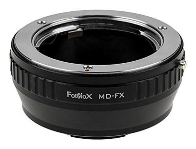 Fotodiox Lens Mount Adapter, Minolta MD/MC Lens to Fujifilm X Camera Body, for Fujifilm X-Pro1, X-E1, X-Mount