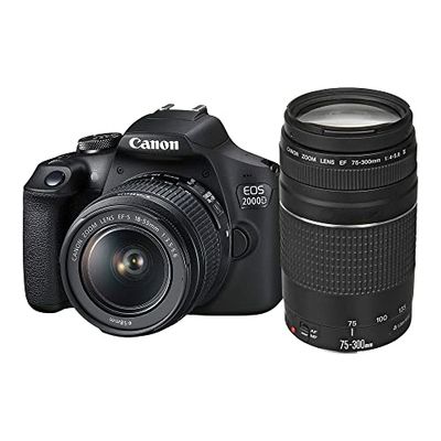 Canon Cámara réflex., Negro, Full-Size