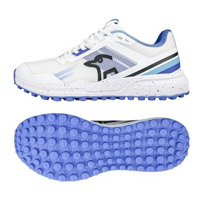Kookaburra KC 2.0 Chaussure de Cricket avec Semelle en Caoutchouc - Bleu/Ciel - 46