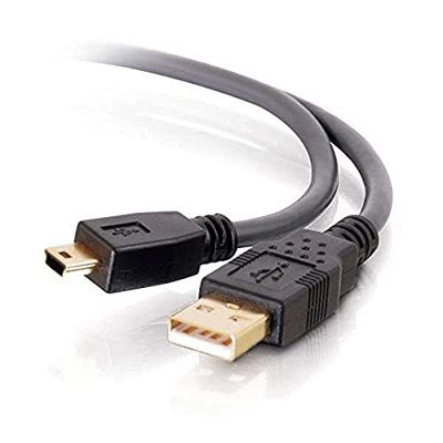C2G/Cables to Go 29653 Ultima USB 2.0 A to Mini-B Cable, Charcoal (5 Meter)