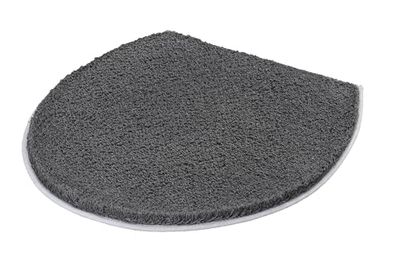 Kleine Wolke 8888901104 Tapis pour abattant WC Doux 47 x 50 cm Anthracite