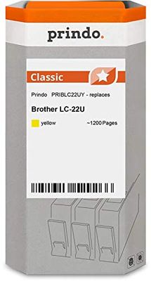 Prindo PRIBLC22UY LC-22Y Inkji/Atramentowy klon/Regenerowany