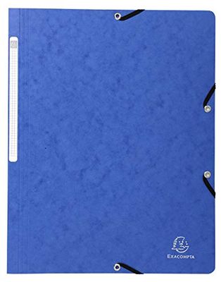 Exacompta Nature Future Elastische mappen zonder flap 25 stuks. Blauw