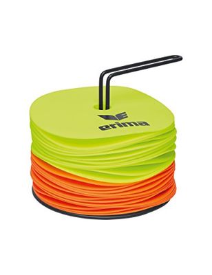 Erima markeerschijven SET, neon geel, 1