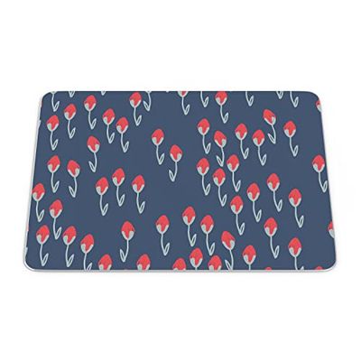 Bonamaison, Rectangle Digital Printed Mouse Pad, Non-Slip Base, for Office and Home, Size: 22 x 18 cm