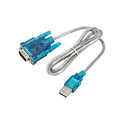 AKYGA AK-CO-02 Adapter USB A 2.0 naar RS-232 DB9 D-Sub 9-polige converterkabel 1 m