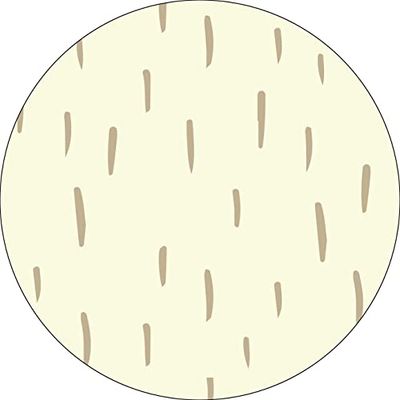 Bonateks, Round Digital Printed Mouse Pad, Non-Slip Base, for Office and Home, Diameter:22cm