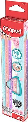 PASTEL GRAPHITE PASTEL WITH HB RUBBER 12 PCS MAPED 851730