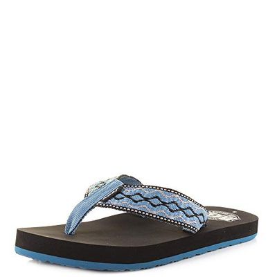 Reef Men's Smoothy Flip Flops, Azul Vintage Blue Vbl, 47 UE