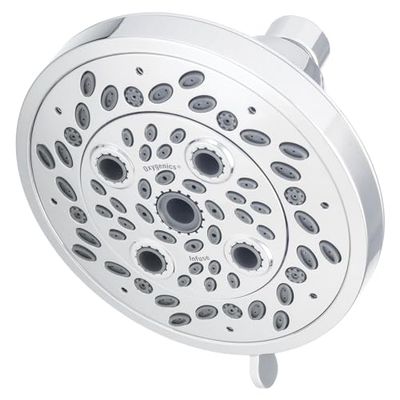 Oxygenics Infuse - Soffione doccia fisso cromato, 6,8 l/min