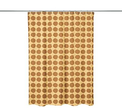 Bonamaison Digitally Printed Shower Curtain, 1 Piece 150x200 Cm - Designed And Manufactured in Turkey