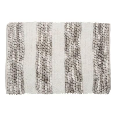 5five - tappeto grigio-bianco 50x75cm